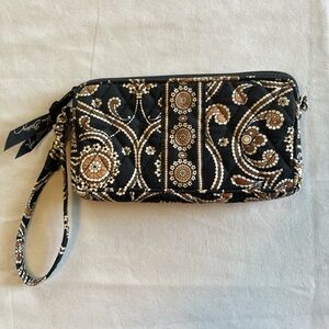 Vera Bradley wristlet retired pattern “Cafe Latte”